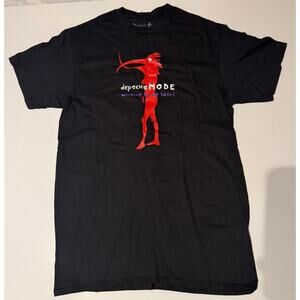 NWOT Hot Topic Depeche Mode Walking In My Shoes Black Tee